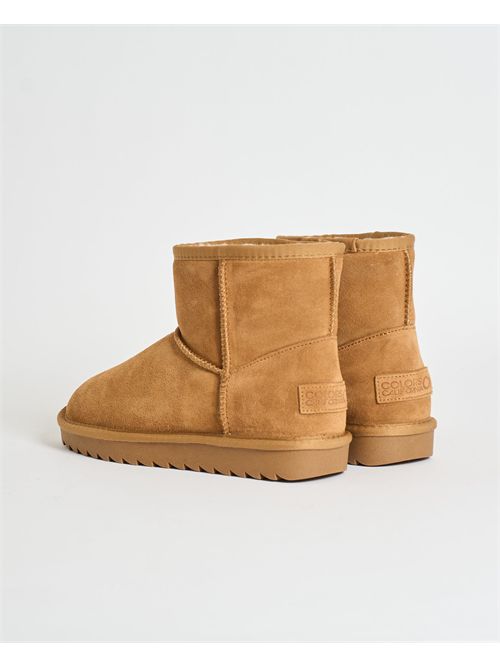 Colors of California women's suede ankle boots COLORS OF CALIFORNIA | YW001NTAN